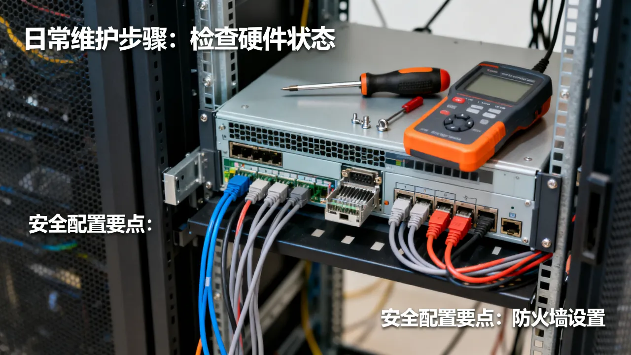 服务器运维操作说明包括哪些内容?,日常维护与安全配置该怎么做