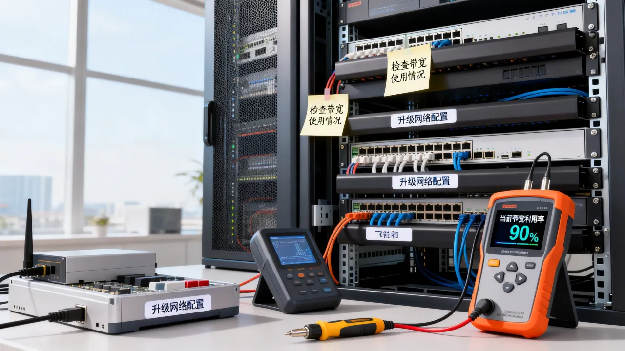 服务器网速很慢怎么办，服务器带宽不足网速慢怎么解决？