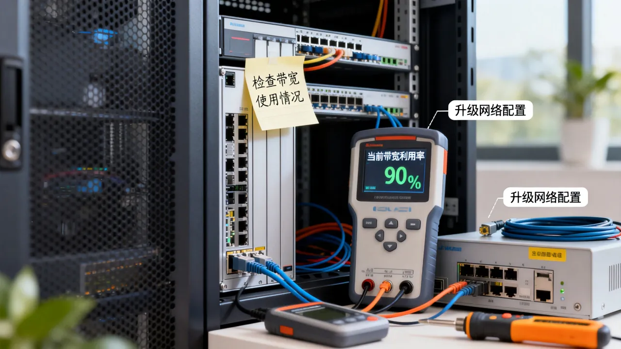 服务器网速很慢怎么办，服务器带宽不足网速慢怎么解决？