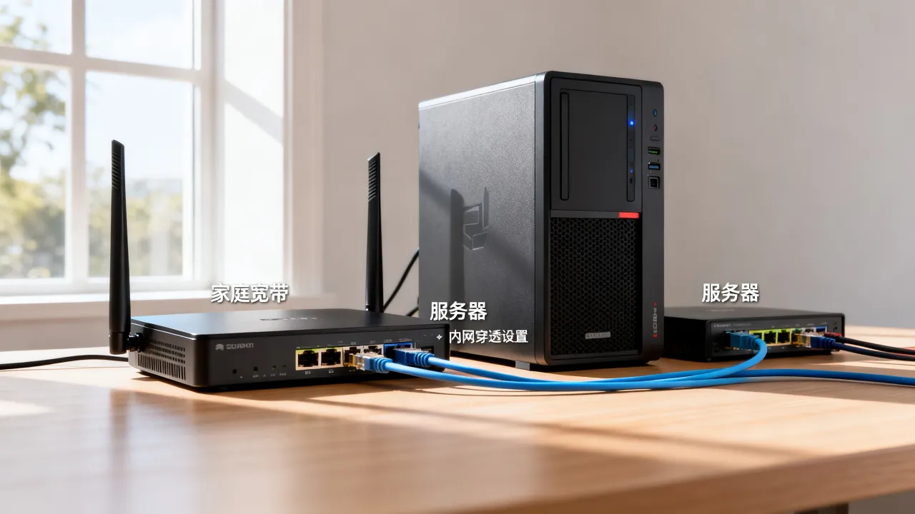 家庭宽带可以搭建服务器吗，内网穿透怎么设置？