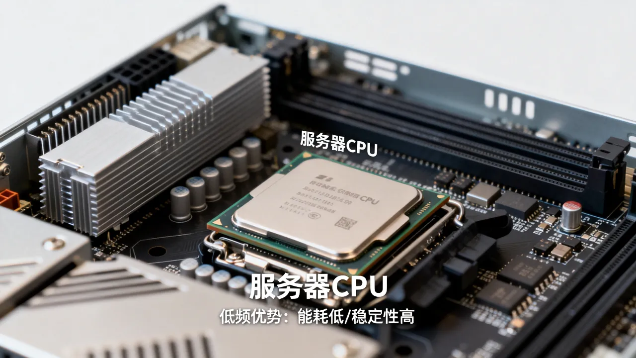 为什么服务器U主频低？服务器CPU主频为何普遍不高，低频有何优势