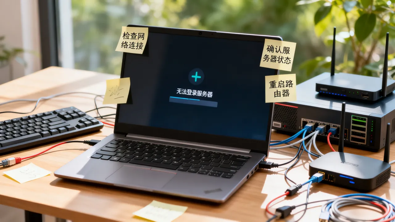 为什么无法登录服务器,服务器登录不上去怎么办?