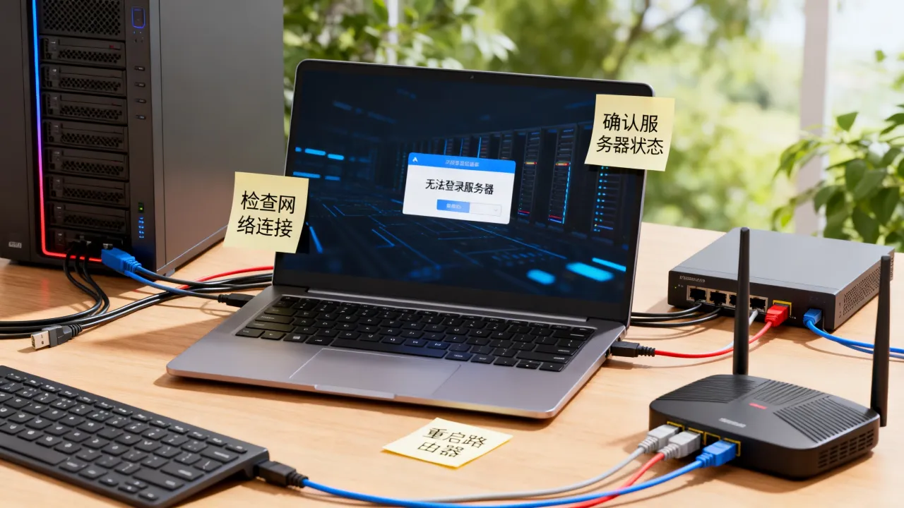 为什么无法登录服务器，服务器登录不上去怎么办？