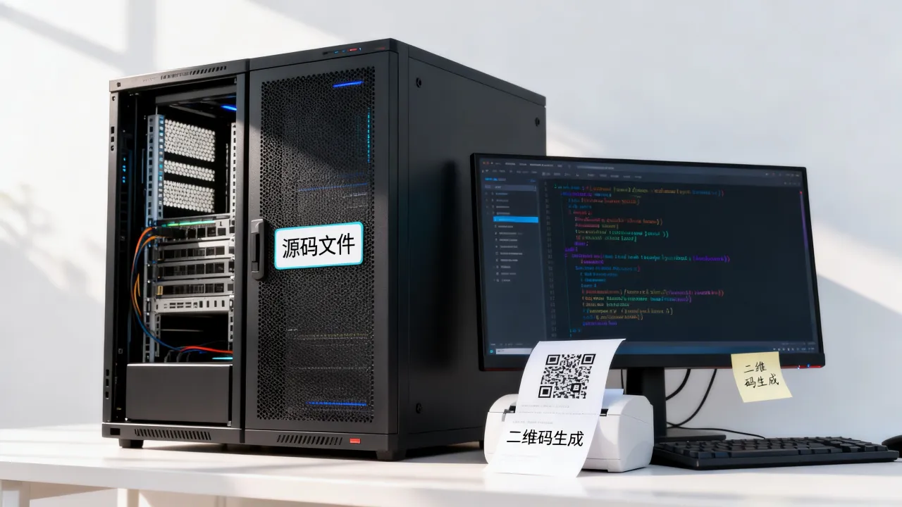二维码服务器源码是什么,怎么搭建?