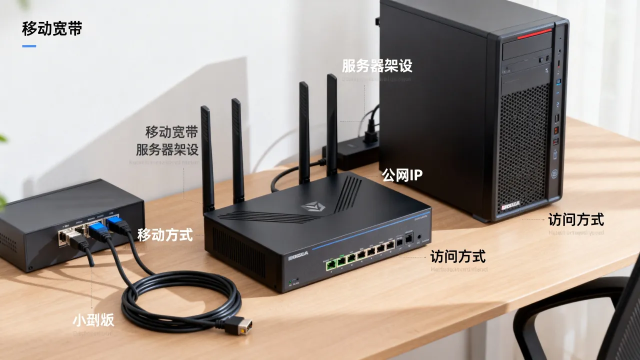 移动宽带架设服务器可行吗,没有公网IP怎么访问? 移动宽带架设服务器可行吗,没有公网IP怎么访问?