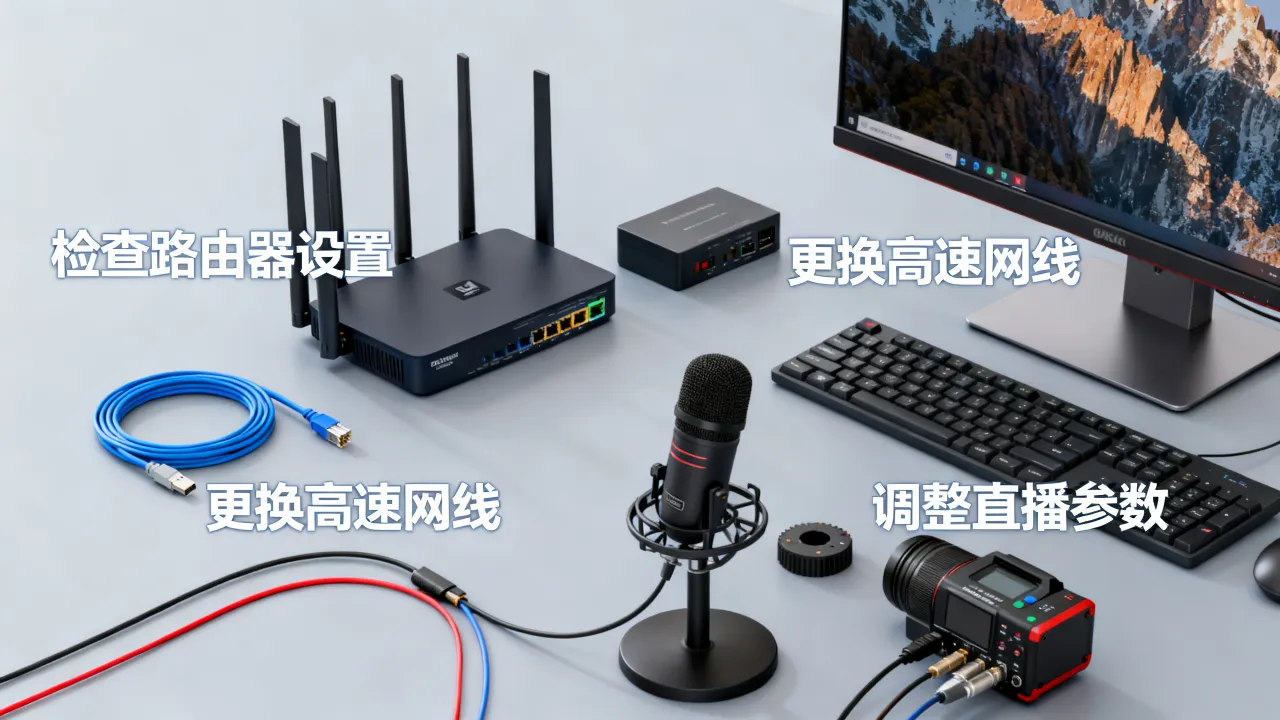 抖音宽带服务器卡顿怎么办?高清直播专用网络配置技巧 抖音宽带服务器卡顿怎么办?高清直播专用网络配置技巧