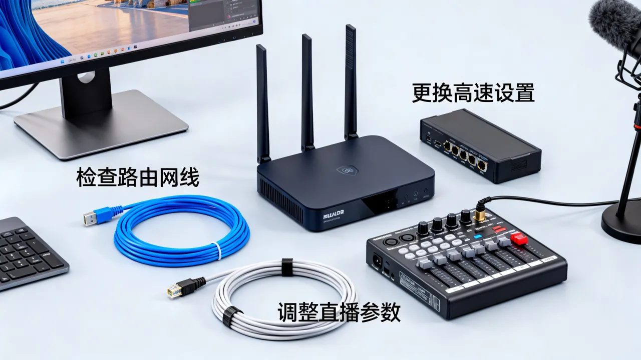 抖音宽带服务器卡顿怎么办?高清直播专用网络配置技巧 抖音宽带服务器卡顿怎么办?高清直播专用网络配置技巧