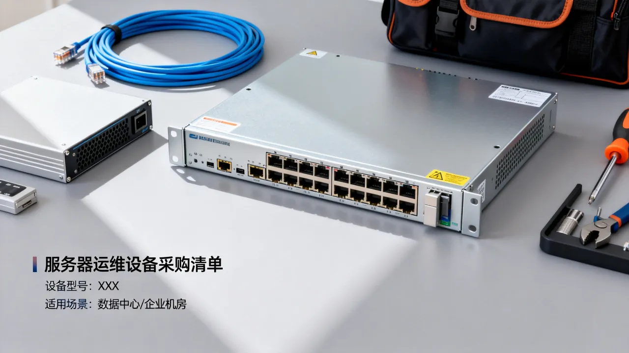服务器运维设备采购怎么选？服务器运维设备采购清单哪里找？