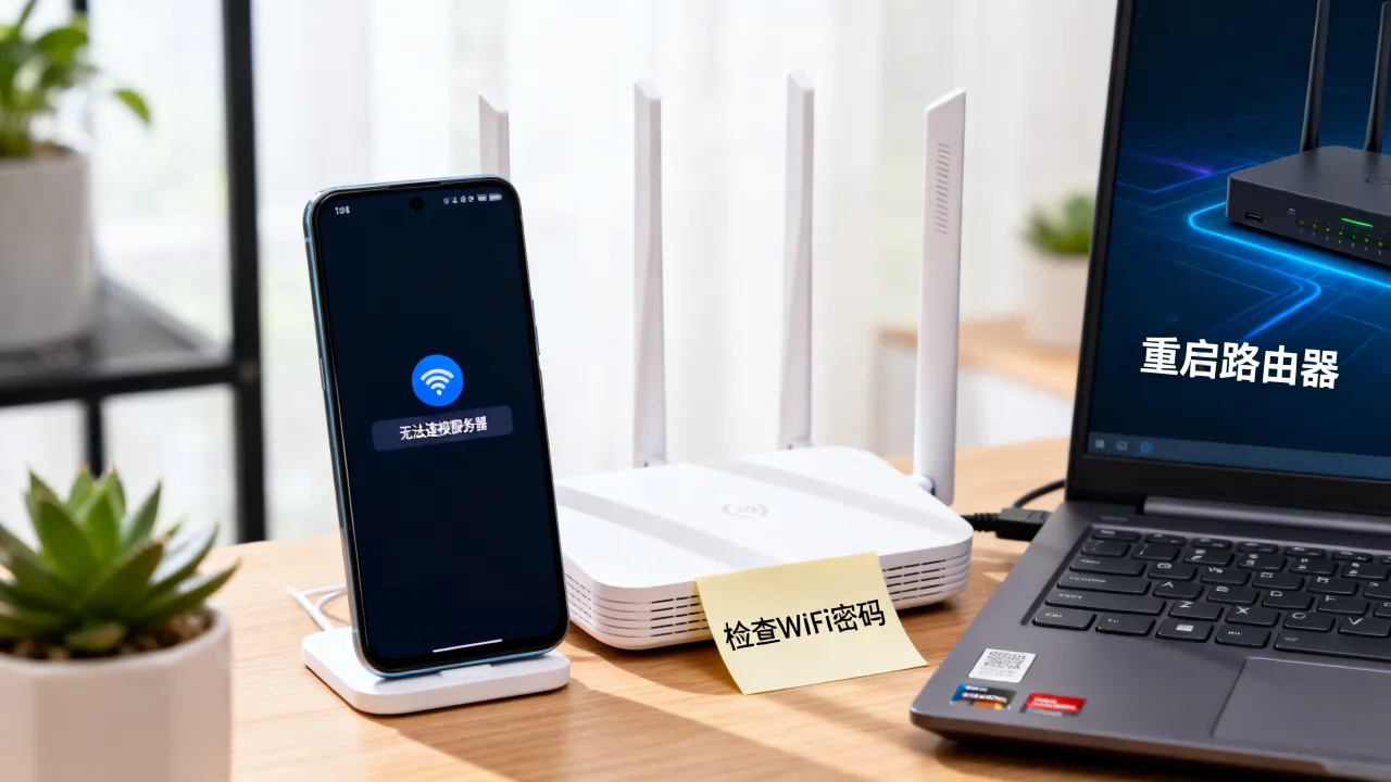 连WiFi为什么会访问不到服务器，连WiFi访问不到服务器怎么解决