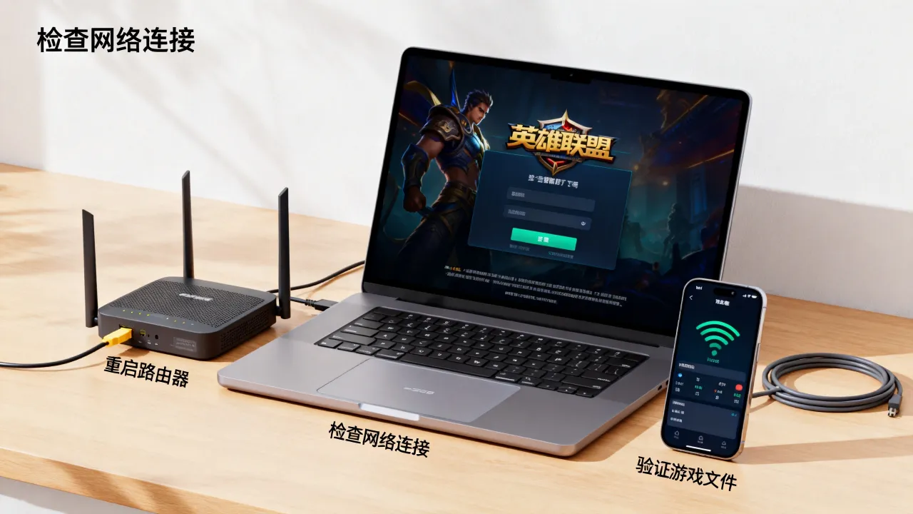LOL一直连接服务器失败怎么回事,英雄联盟连接失败怎么解决