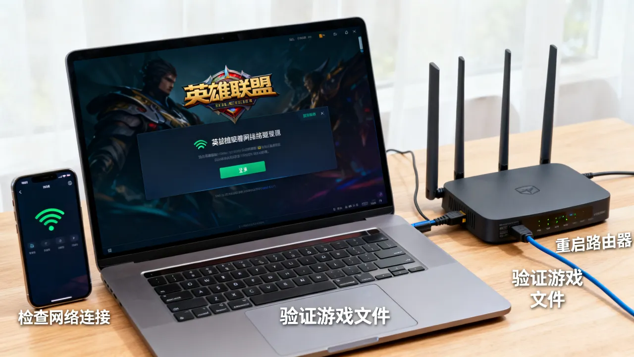 LOL一直连接服务器失败怎么回事，英雄联盟连接失败怎么解决