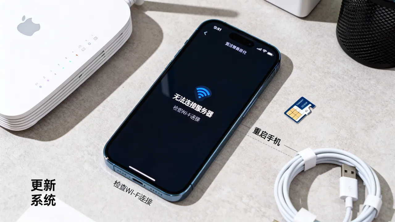 为什么连不上apple服务器，苹果手机无法连接服务器怎么解决？