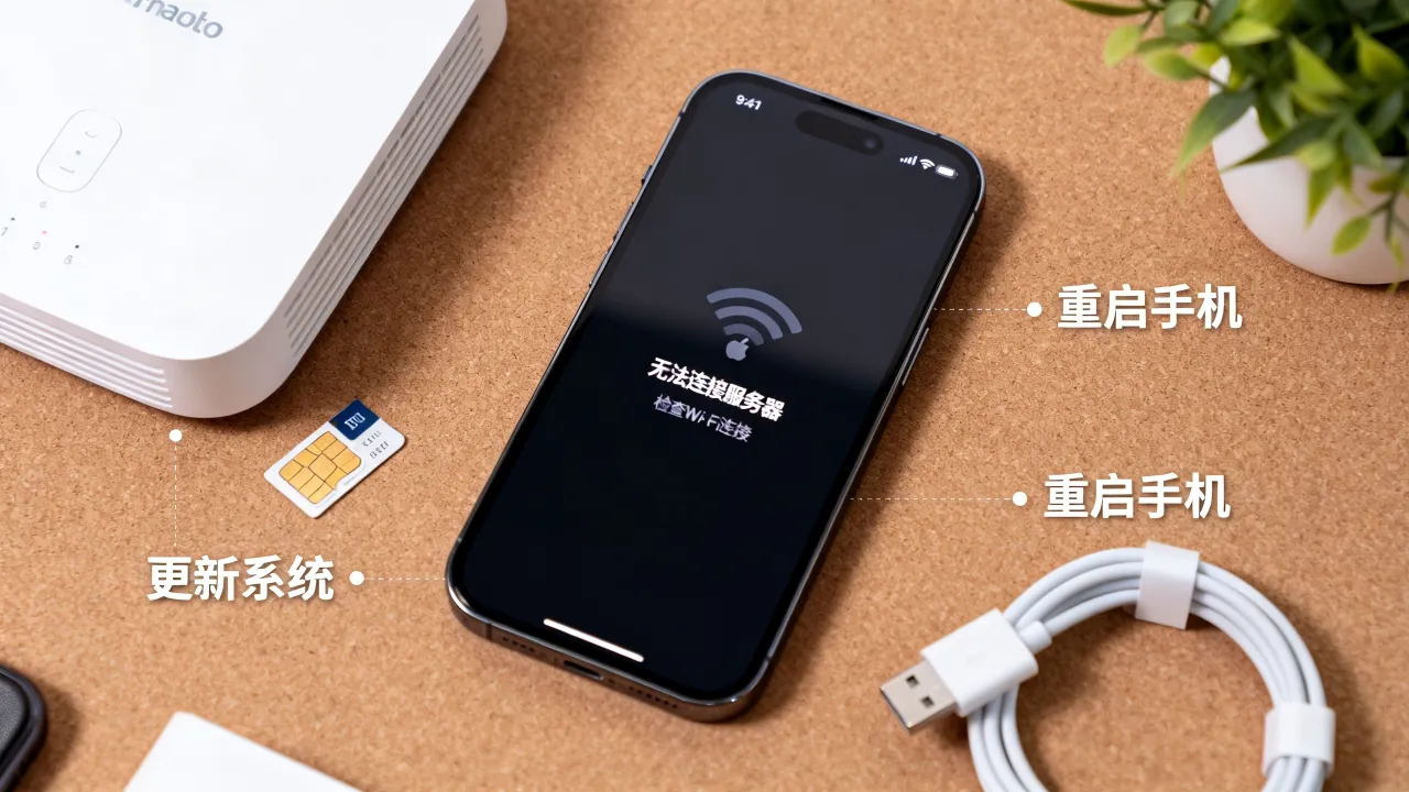 为什么连不上apple服务器，苹果手机无法连接服务器怎么解决？