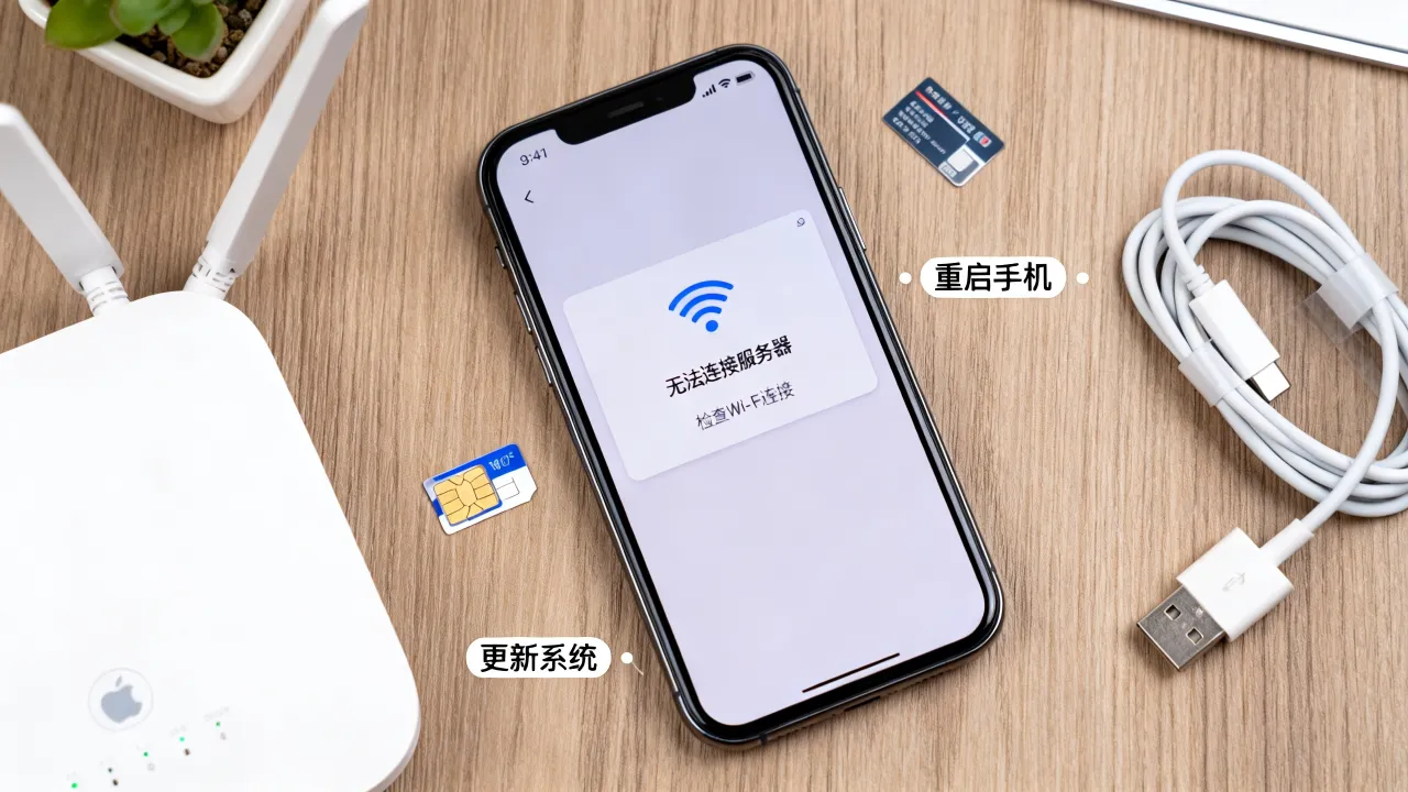 为什么连不上apple服务器，苹果手机无法连接服务器怎么解决？