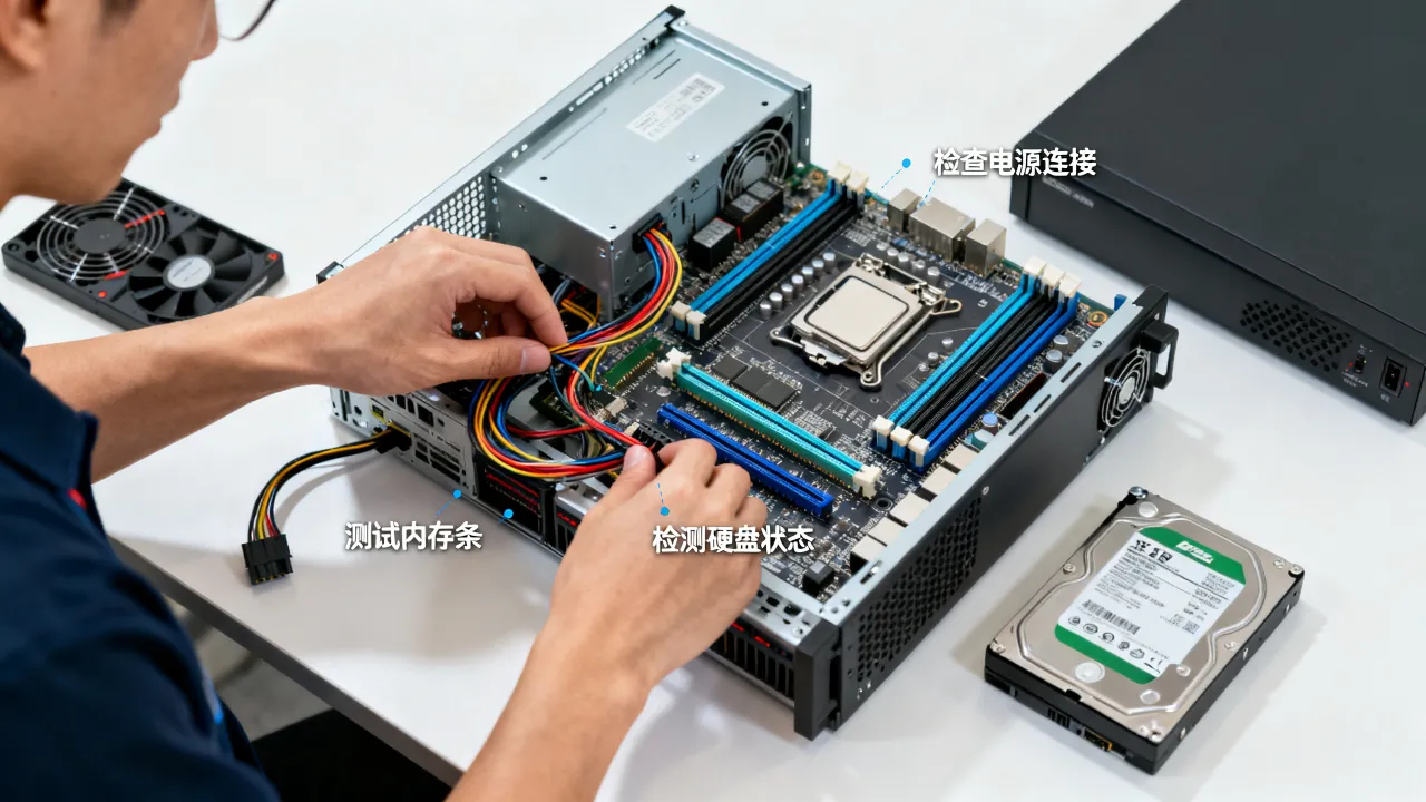 服务器组装机运维稳定吗，如何排查硬件故障？