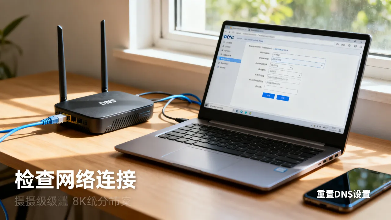 为什么不能搜索DNS服务器，DNS服务器搜索不到怎么解决？