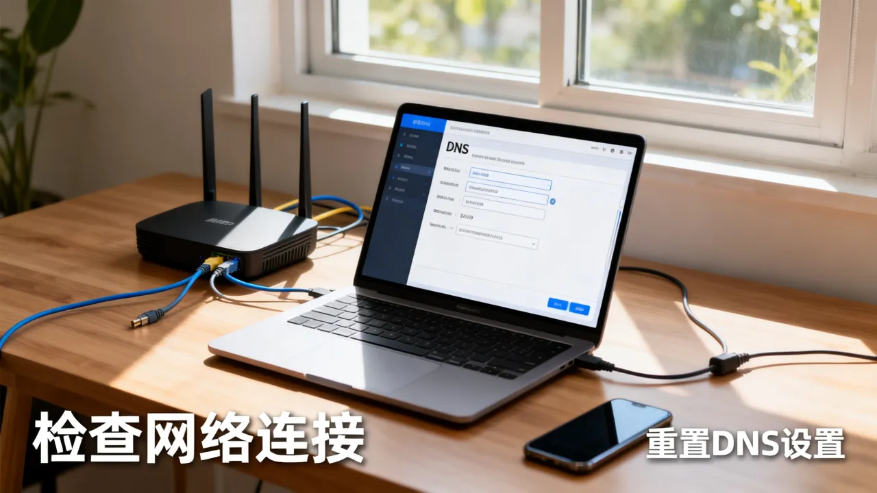 为什么不能搜索DNS服务器，DNS服务器搜索不到怎么解决？