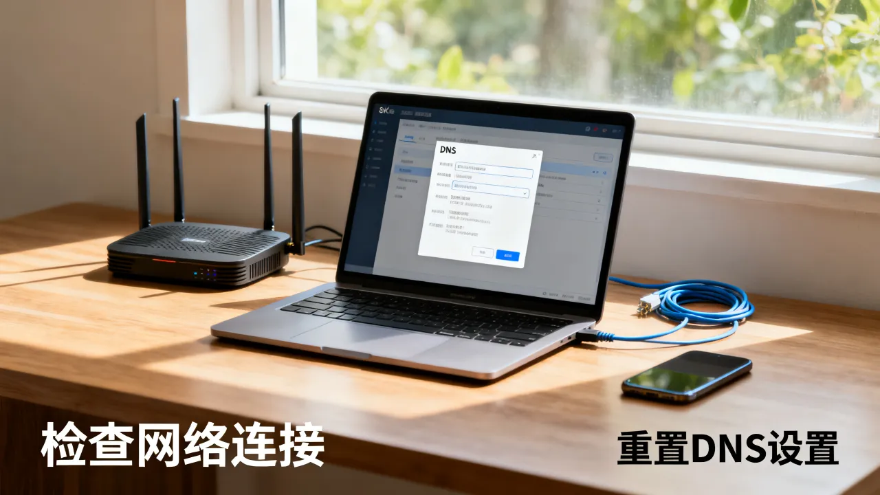 为什么不能搜索DNS服务器，DNS服务器搜索不到怎么解决？