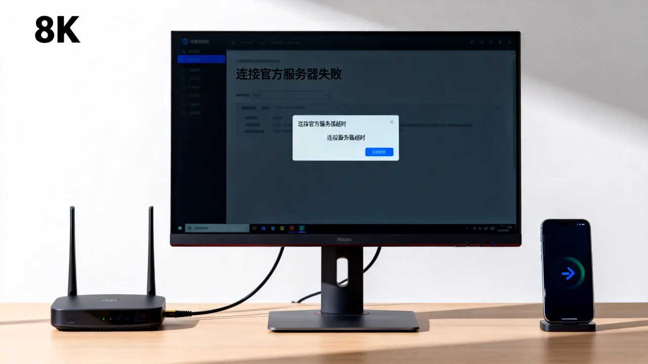 为什么csgo连接官方服务器失败，连接服务器超时怎么办