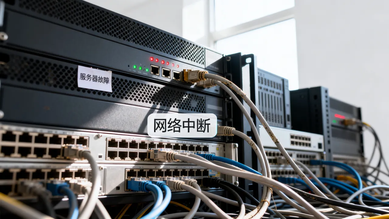 服务器为什么没了，网站打不开是什么原因？