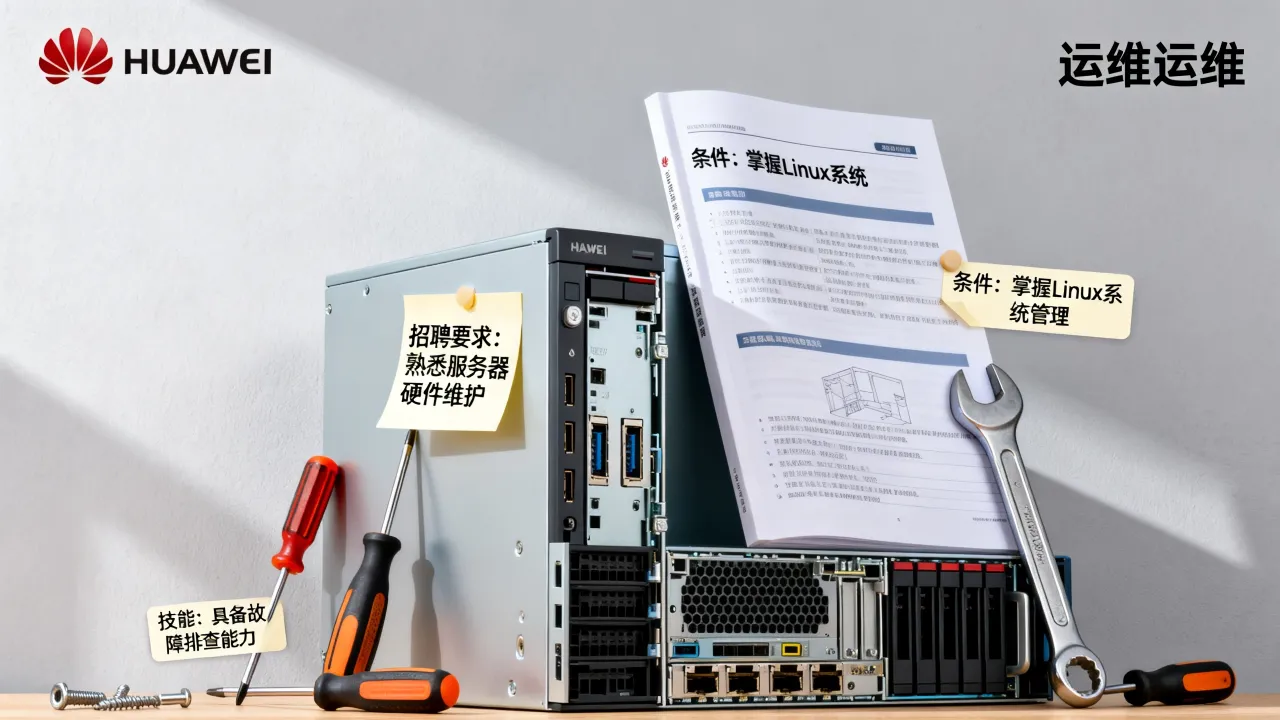 华为服务器运维招聘要求是什么，华为服务器运维招聘需要哪些条件？