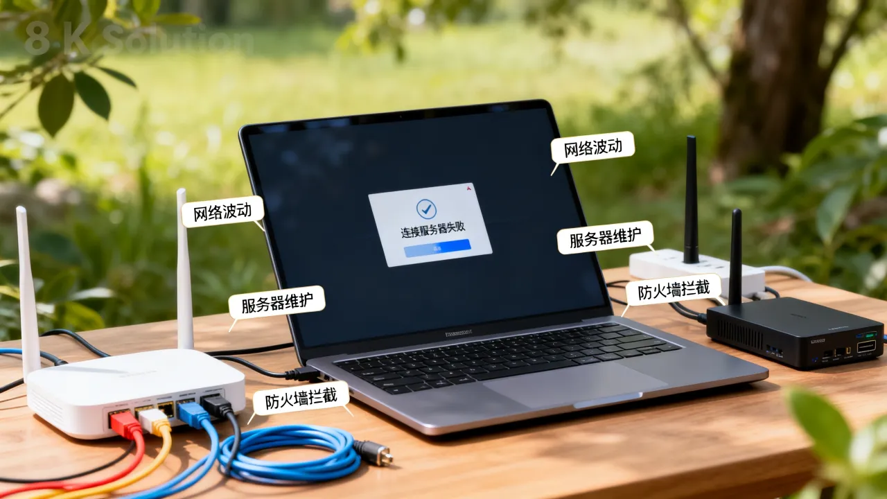 cf为什么是连接服务器失败，连接服务器失败原因有哪些？