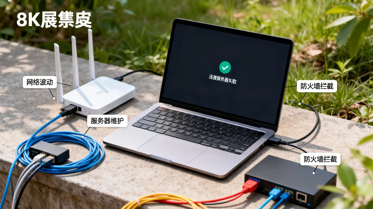 cf为什么是连接服务器失败，连接服务器失败原因有哪些？