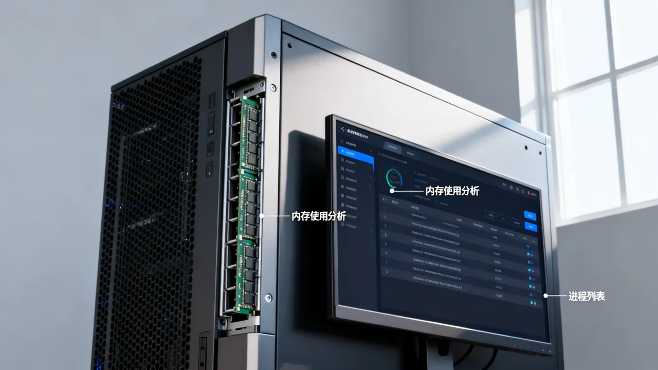服务器内存占用过高怎么办，如何排查原因