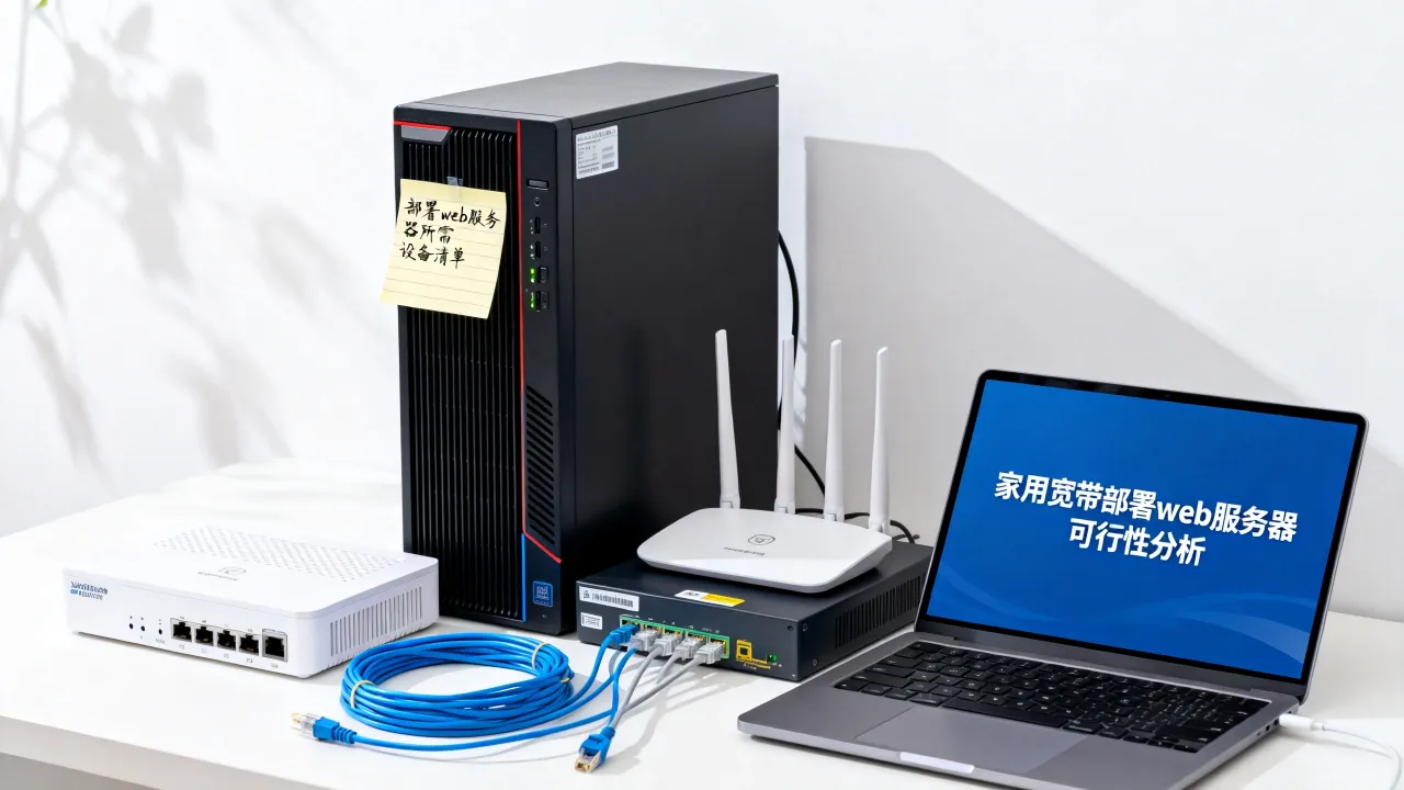家用宽带部署web服务器行吗，部署web服务器需要什么？