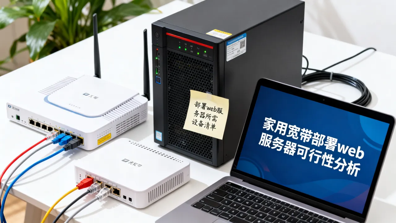 家用宽带部署web服务器行吗，部署web服务器需要什么？