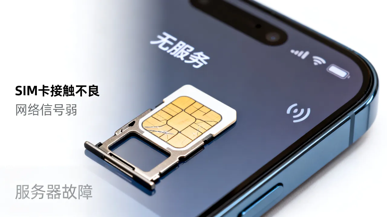 为什么sim连接不了服务器，SIM卡无法连接服务器是什么原因