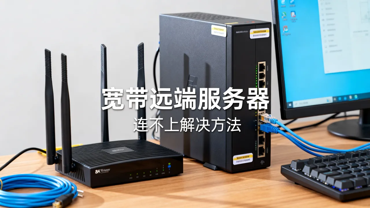 宽带远端服务器是什么意思？宽带远端服务器连不上怎么解决？
