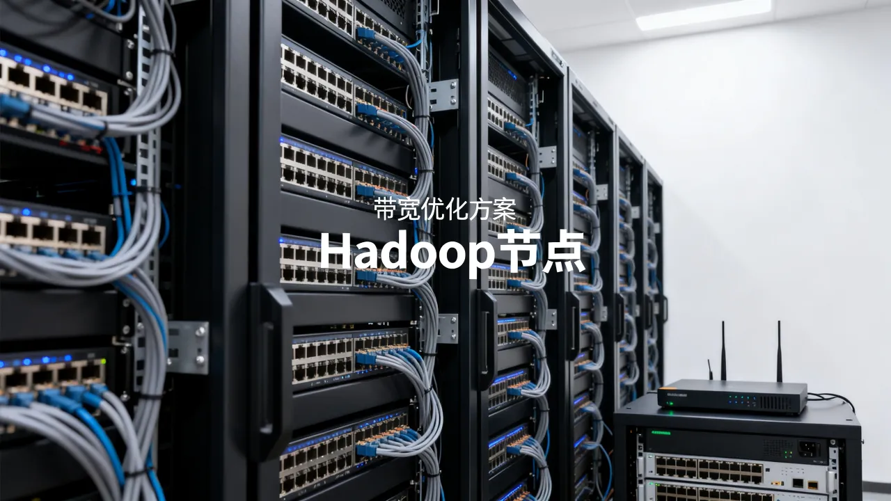 服务器搭建Hadoop宽带太小怎么解决，带宽不足影响性能？