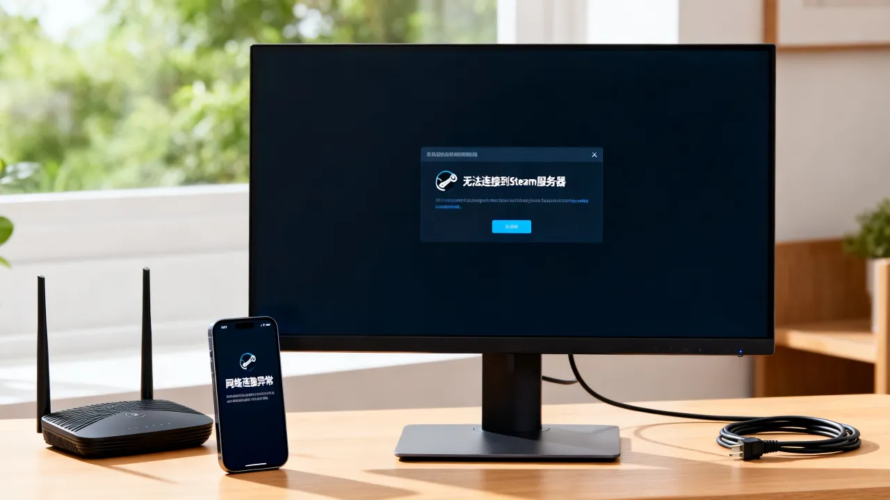 为什么无法连接steam服务器，steam服务器连不上怎么解决