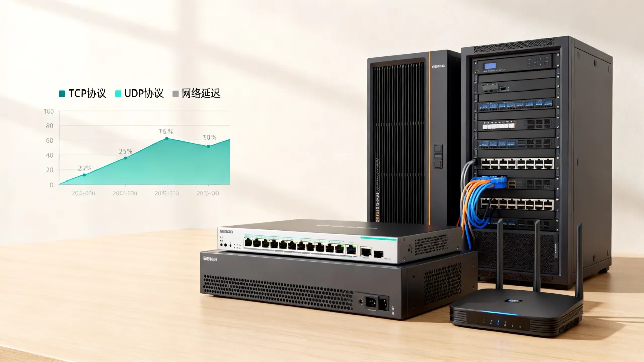 服务器带宽用TCP还是UDP，网络延迟高选哪个协议更稳