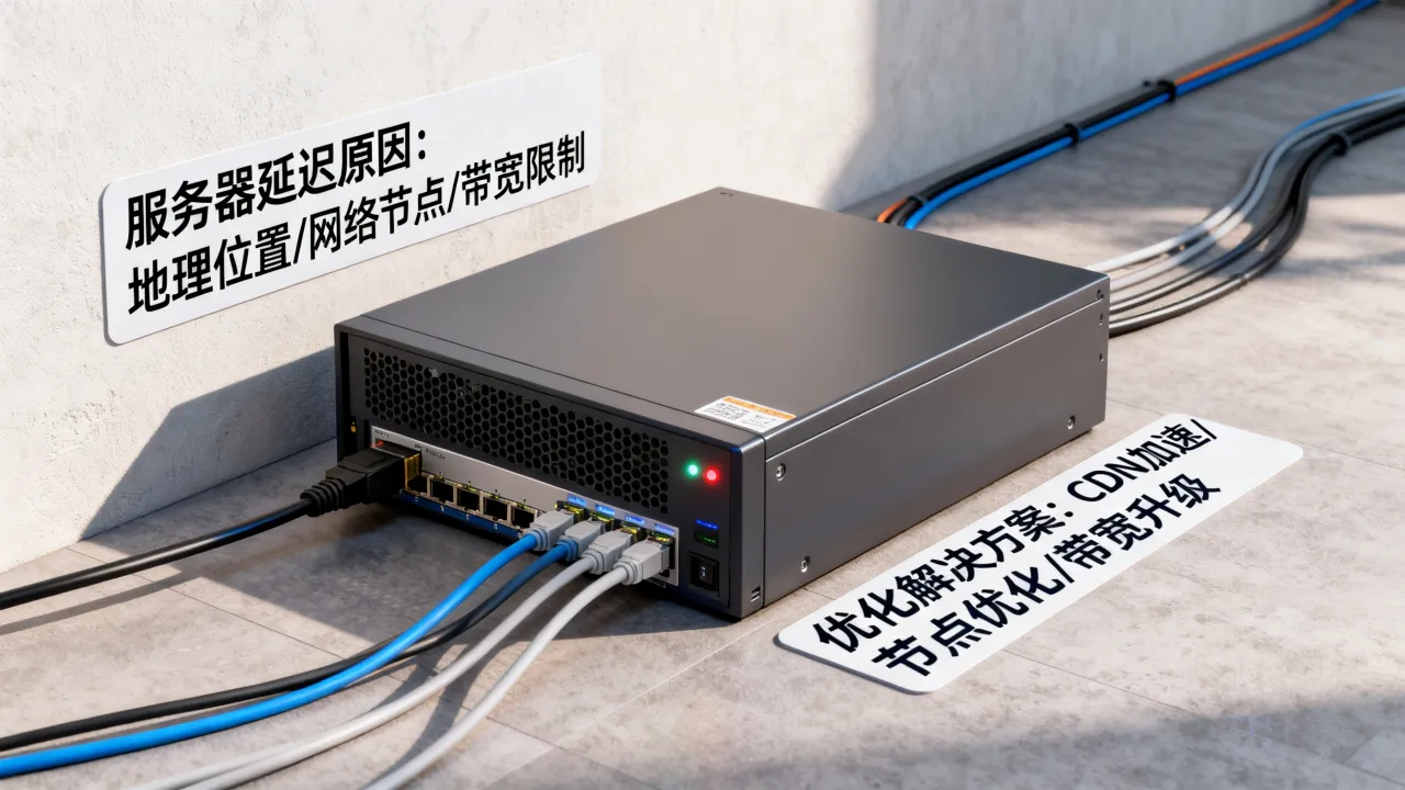 台湾服务器为什么延迟？，怎么解决高延迟问题