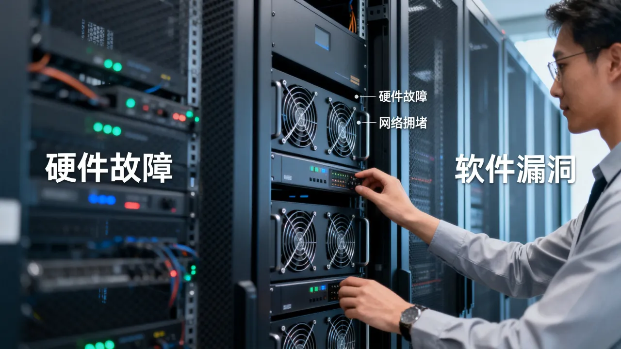 为什么服务器经常崩，服务器崩溃原因有哪些