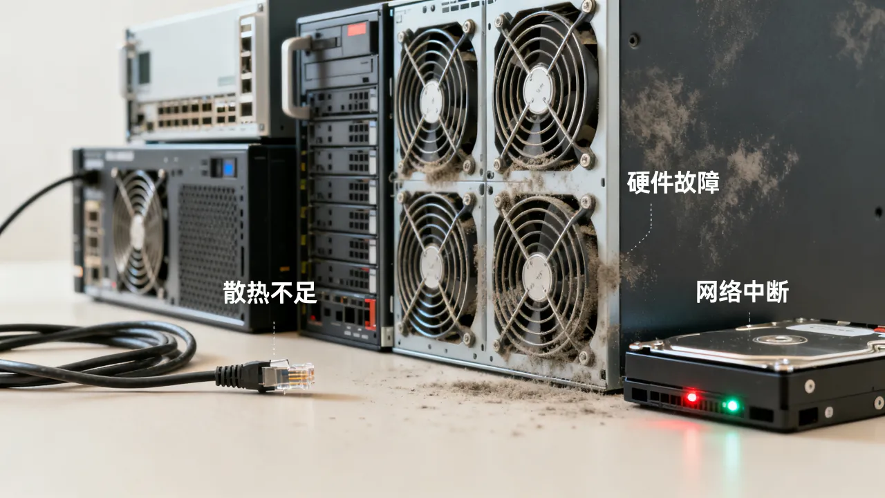 服务器为什么会炸了，导致服务器宕机的常见原因有哪些？
