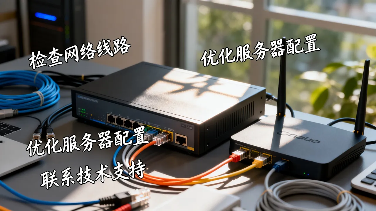 轻量云服务器网速慢怎么办，云服务器网速慢怎么解决