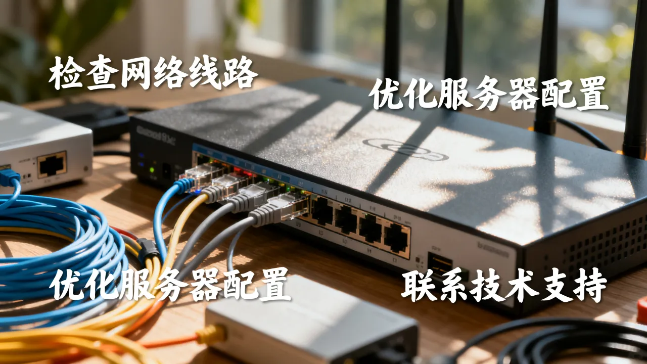轻量云服务器网速慢怎么办，云服务器网速慢怎么解决