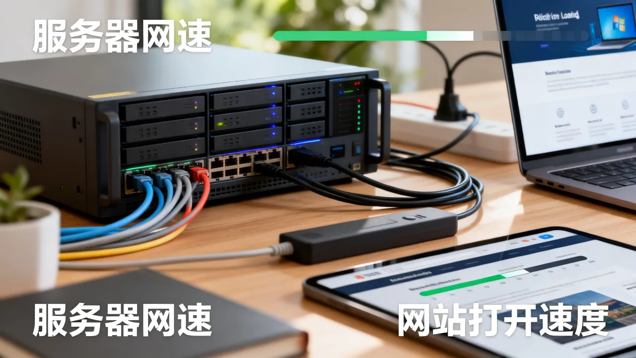服务器网速的影响有哪些？服务器网速慢会影响网站打开速度吗