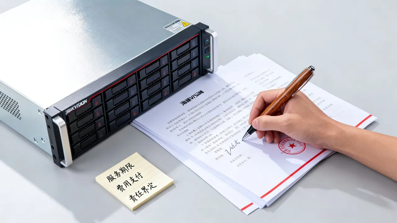 海康威视服务器维保合同怎么签，有哪些注意事项？