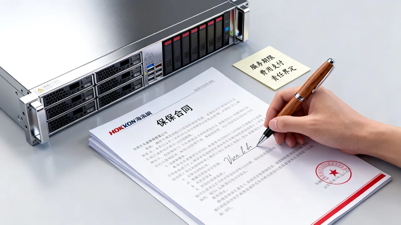 海康威视服务器维保合同怎么签，有哪些注意事项？