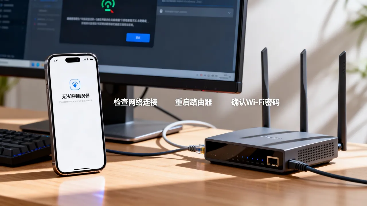 picage为什么显示无法连接服务器，无法连接网络怎么解决