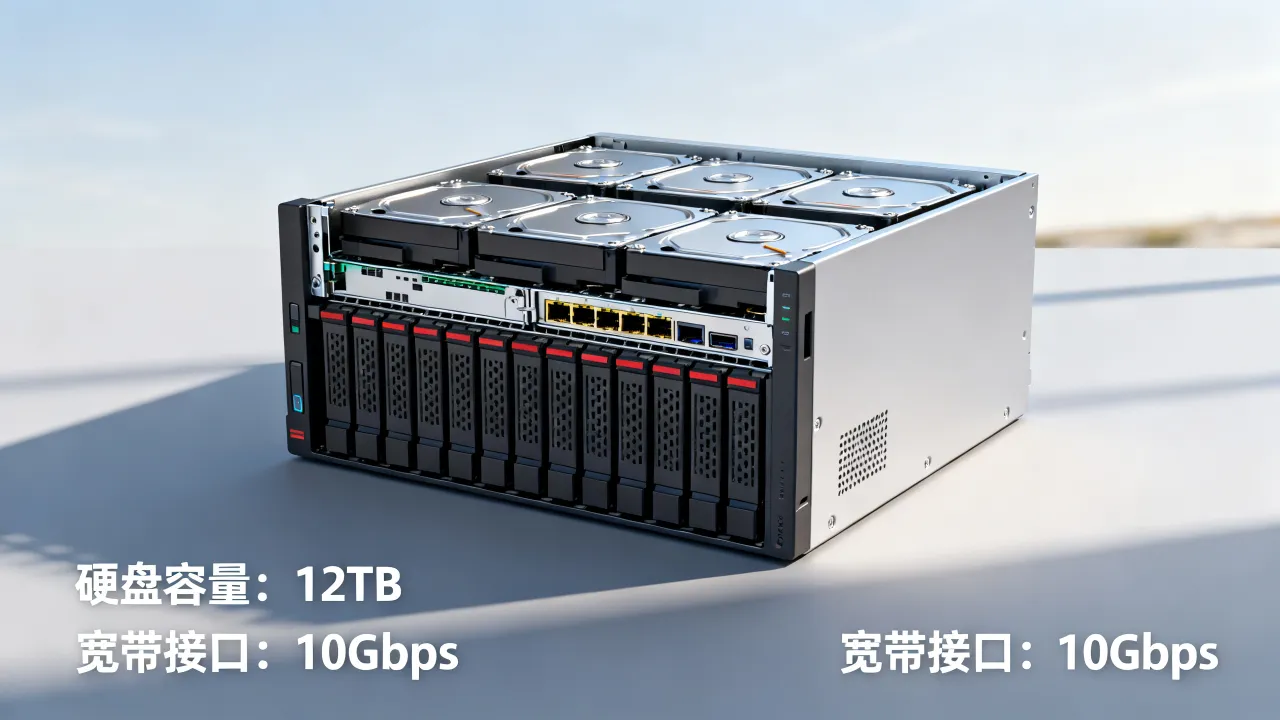 硬盘多宽带服务器有什么用，怎么选择？