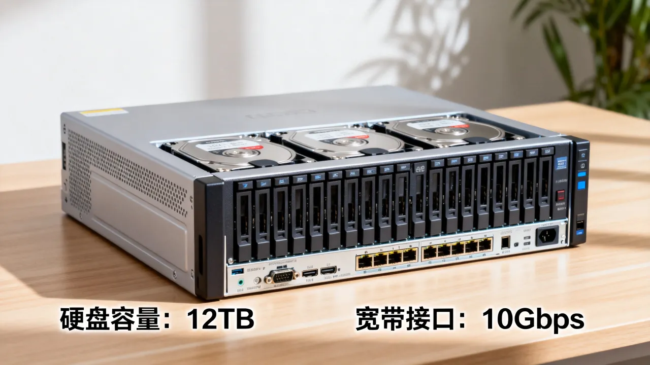 硬盘多宽带服务器有什么用，怎么选择？
