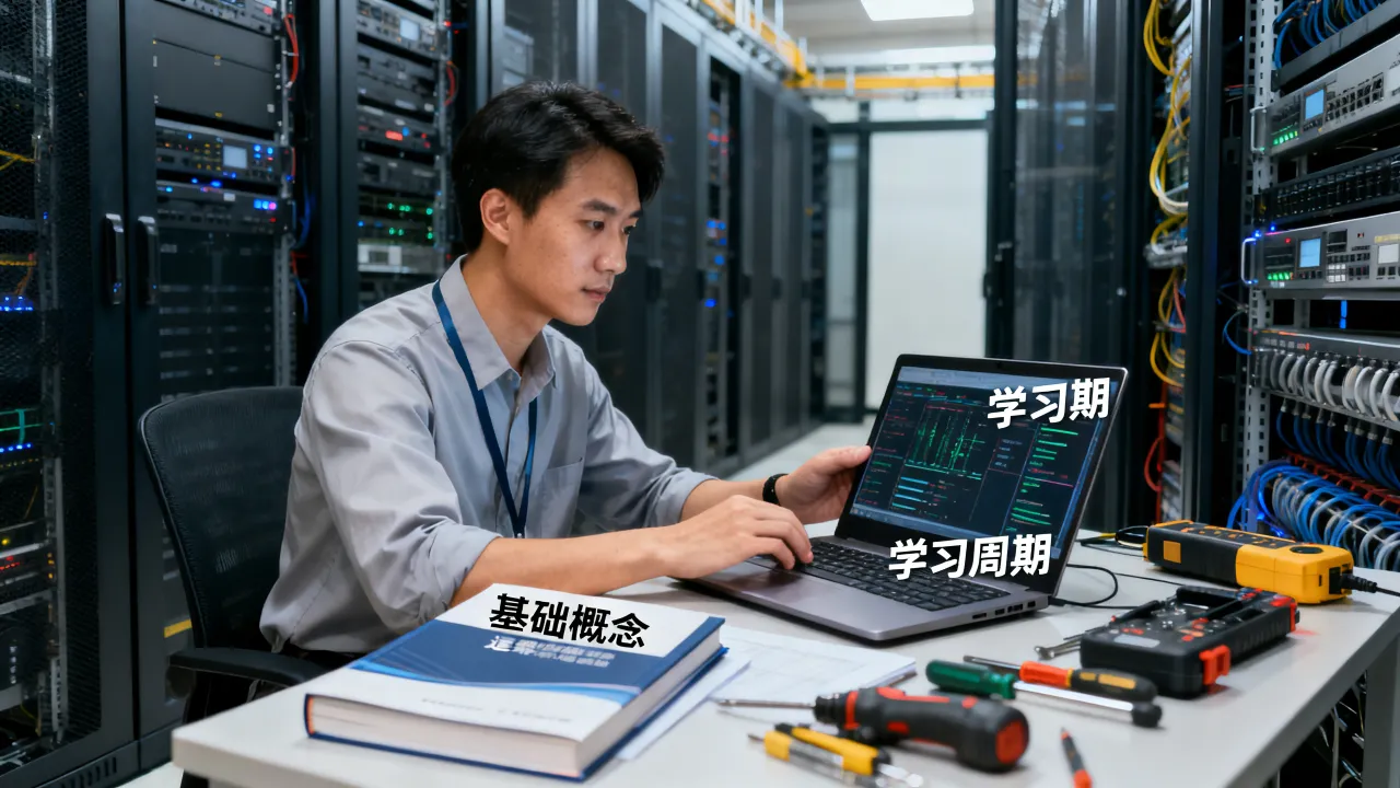 服务器运维好入门吗，零基础学服务器运维要多久？