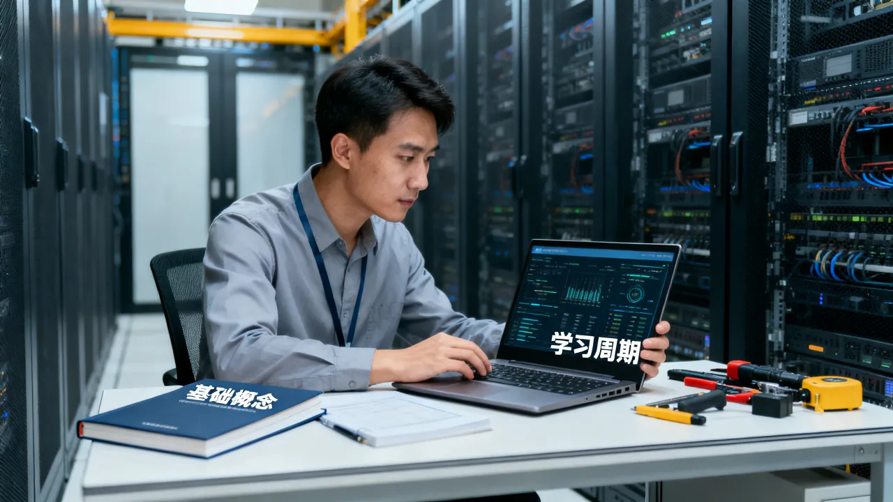 服务器运维好入门吗，零基础学服务器运维要多久？