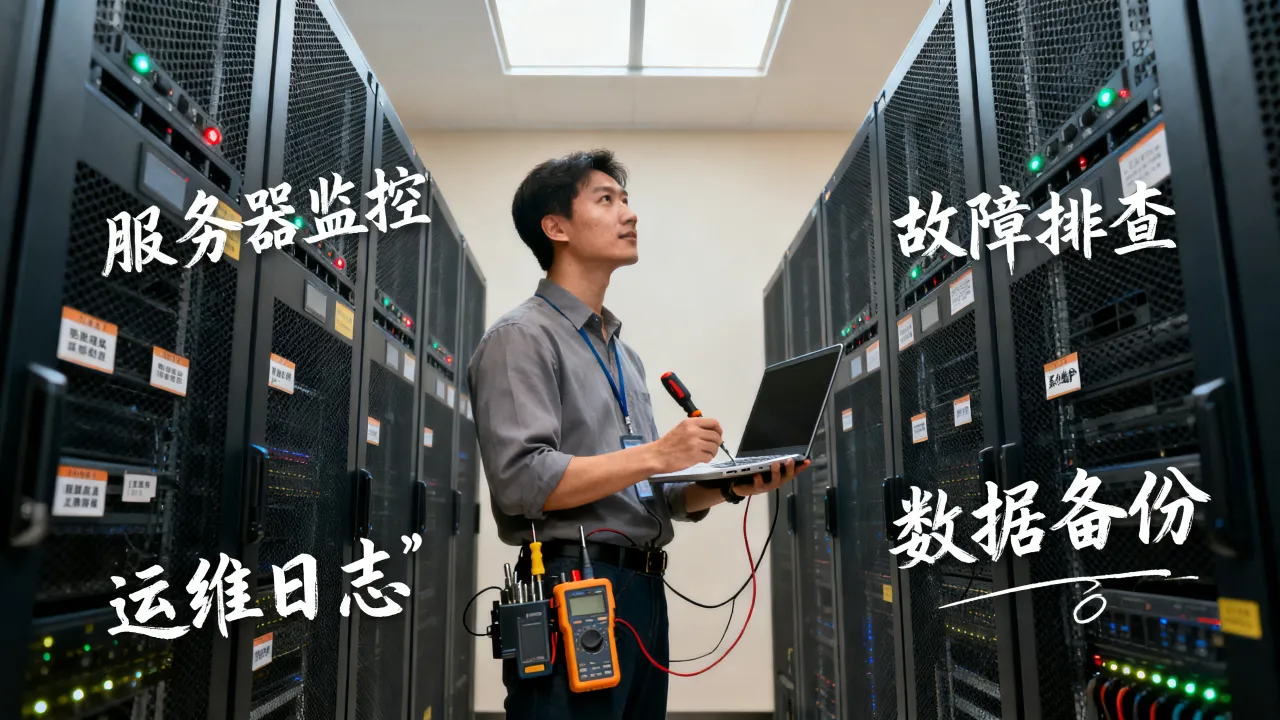 电脑服务器运维方案怎么做?如何制定高效运维策略