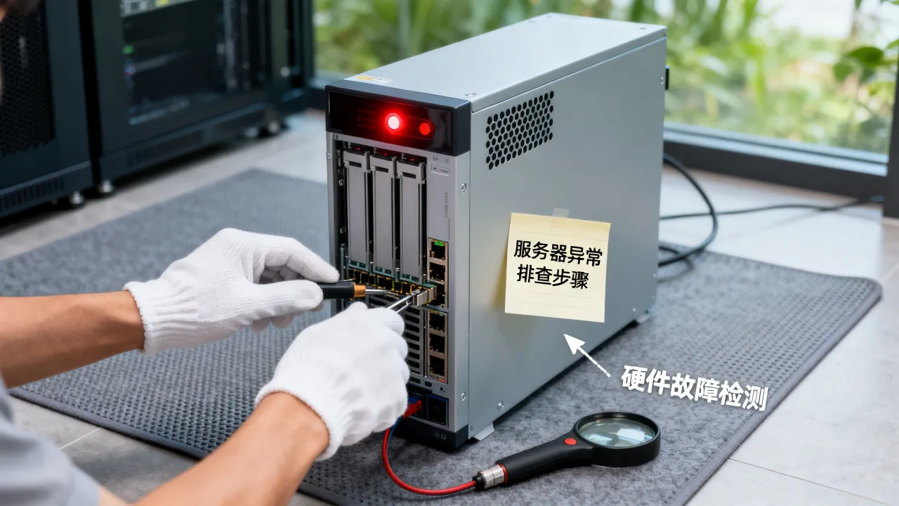 服务器为什么出现异常，服务器异常怎么处理